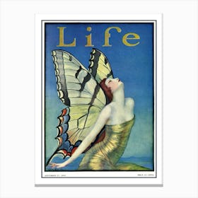 Life Magazine Cover (September 1923), W Benda Canvas Print