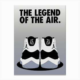 Nike Legend Of The Air Canvas Print