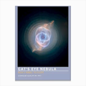 Cats' Eye Nebula 1 Canvas Print