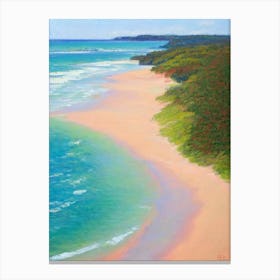 Tallow Beach Australia Monet Style Canvas Print