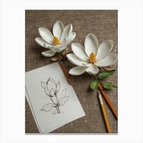 Magnolia 1 Canvas Print