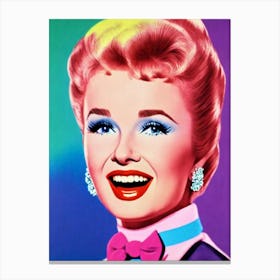 Debbie Reynolds Pop Movies Art Movies Canvas Print