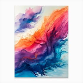 Abstract Gentle Wind Canvas Print