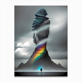 Rainbow Mountain Canvas Print Canvas Print