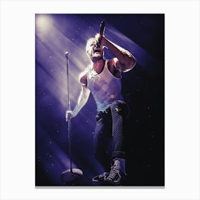 Superstars Of Dan Reynolds In Imagine Dragons Canvas Print