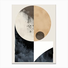 Quiet Echoes Minimalist Style Canvas Print