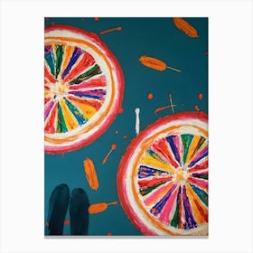 Orange Slices 1 Canvas Print