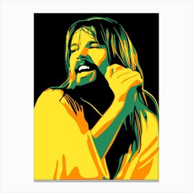 Bob Seger music legend pop art Canvas Print