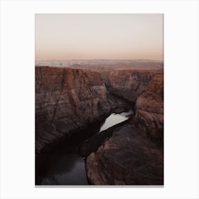 Horseshoe Bend Sunset Canvas Print