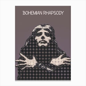 Bohemian Rhapsody Freddie Mercury Canvas Print