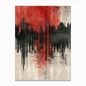 Red City Canvas Print Canvas Print