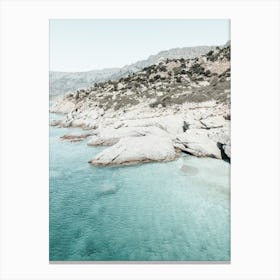 Ikaria, Seychelles Beach Oasis Canvas Print