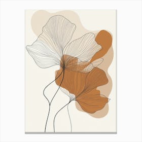 Abstract Flower Canvas Print Canvas Print