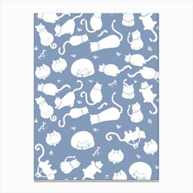 Lazy Cats Canvas Print