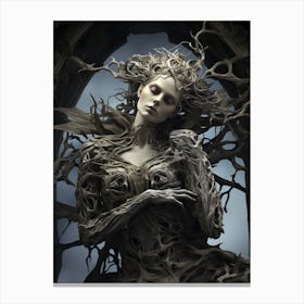Forest Woman 3 Canvas Print
