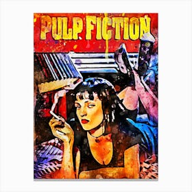 Pulp Fiction movies Canvas Print