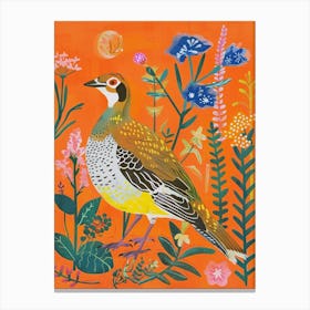 Spring Birds Grouse 1 Canvas Print