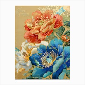 Chinese Flower Painting 14 Canvas Print