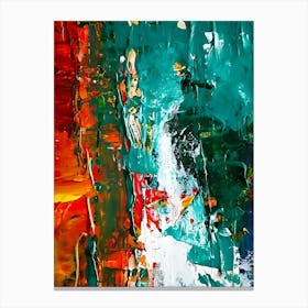 Abstract Painting, Abstract Painting, Abstract Painting Canvas Print