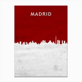 Madrid Spain Canvas Print