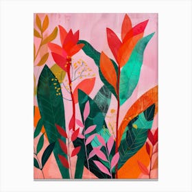 Tropical Flora Canvas Print