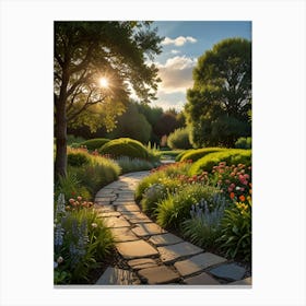 Garden Path 5 Canvas Print