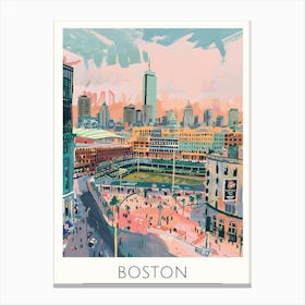 Boston Skyline Canvas Print