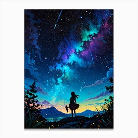 Starry Night 164 Canvas Print