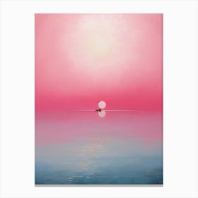 Floating Pink Canvas Print