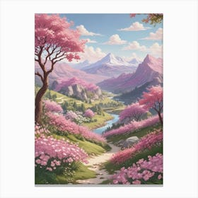 Sakura Blossoms 11 Canvas Print