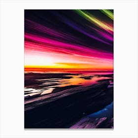 Aurora Streaks Canvas Print