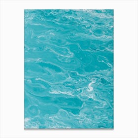 Turquoise Water Canvas Print