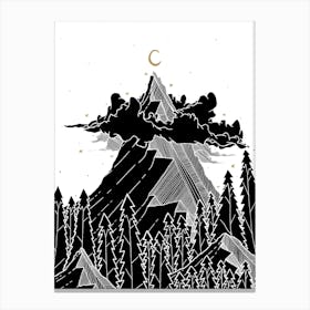 Cloud Peaks Canvas Print