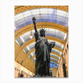 La Liberté in the Musee D’Orsay (Paris Series) Canvas Print