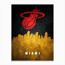 Miami Heat Canvas Print