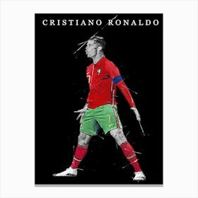 Cristiano Ronaldo Portugal 2 Canvas Print