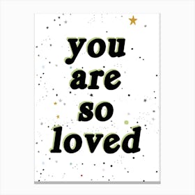 Youareloved Canvas Print