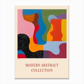 Modern Abstract Collection Poster 81 Canvas Print