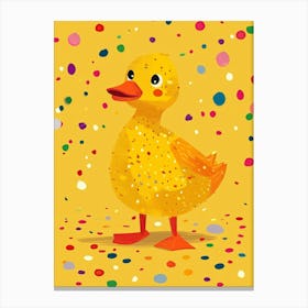 Yellow Mallard Duck 3 Canvas Print