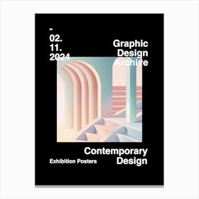 Graphic Design Archive Poster 44 Canvas Print