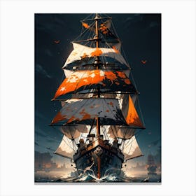 Pirate Ship Canvas Print