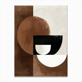 Congaree Stone Park Bauhaus Minimalist Canvas Print