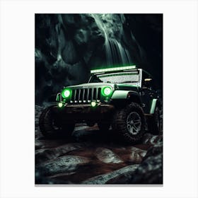 Jeep Wrangler Wrangler Canvas Print