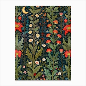 William Morris Flora And Fauna 5 Canvas Print