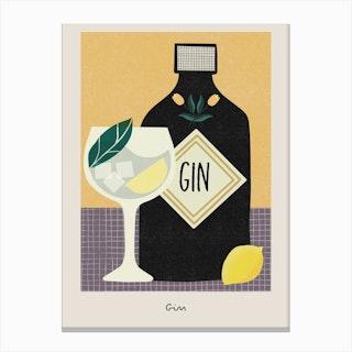 The Gin Canvas Print