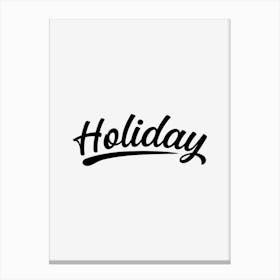 Holiday Canvas Print