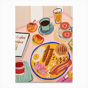 English Breakfast Canvas Print