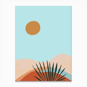 Desert Landscape 1 Canvas Print