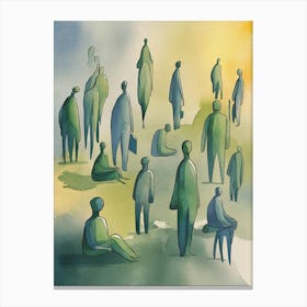 Working People Canvas Print