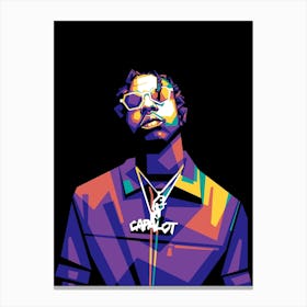 Polo G WPAP Canvas Print